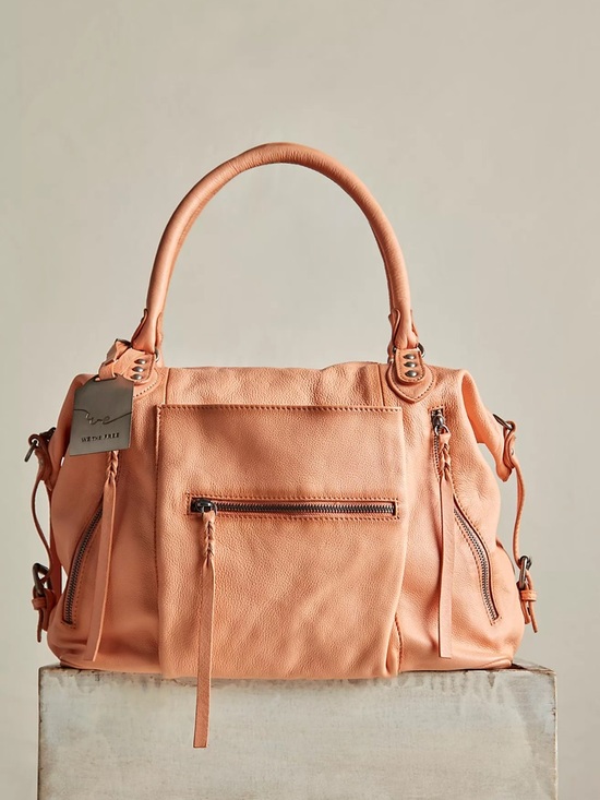 Free People Handbags - New Free People Emerson Tote Bag Apricot